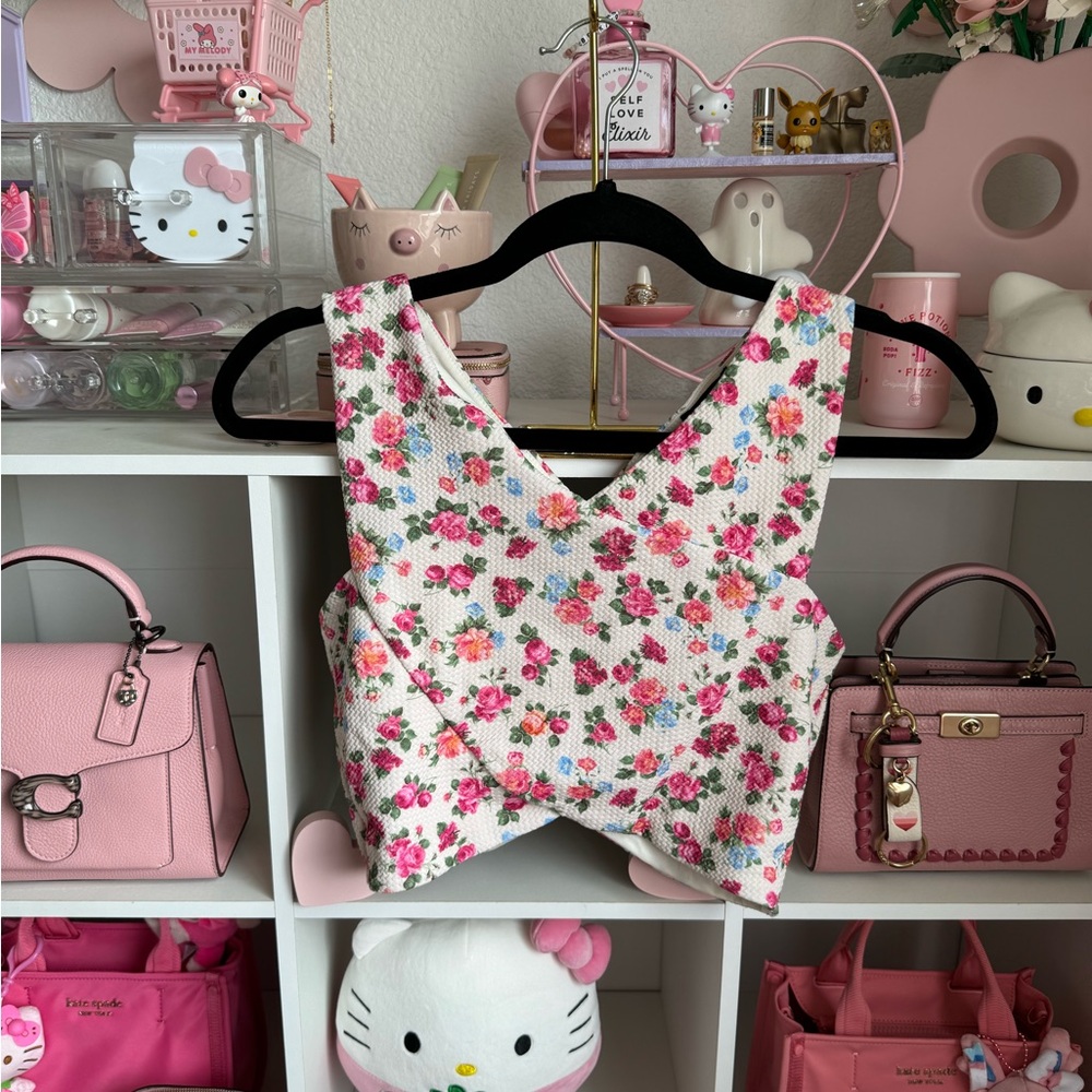 Floral Crop Top